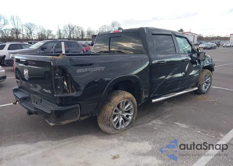 2022 Ram 1500 Laramie 4X4 5'7 Box from USA, damaged, VIN 1C6SRFJT1NN355447